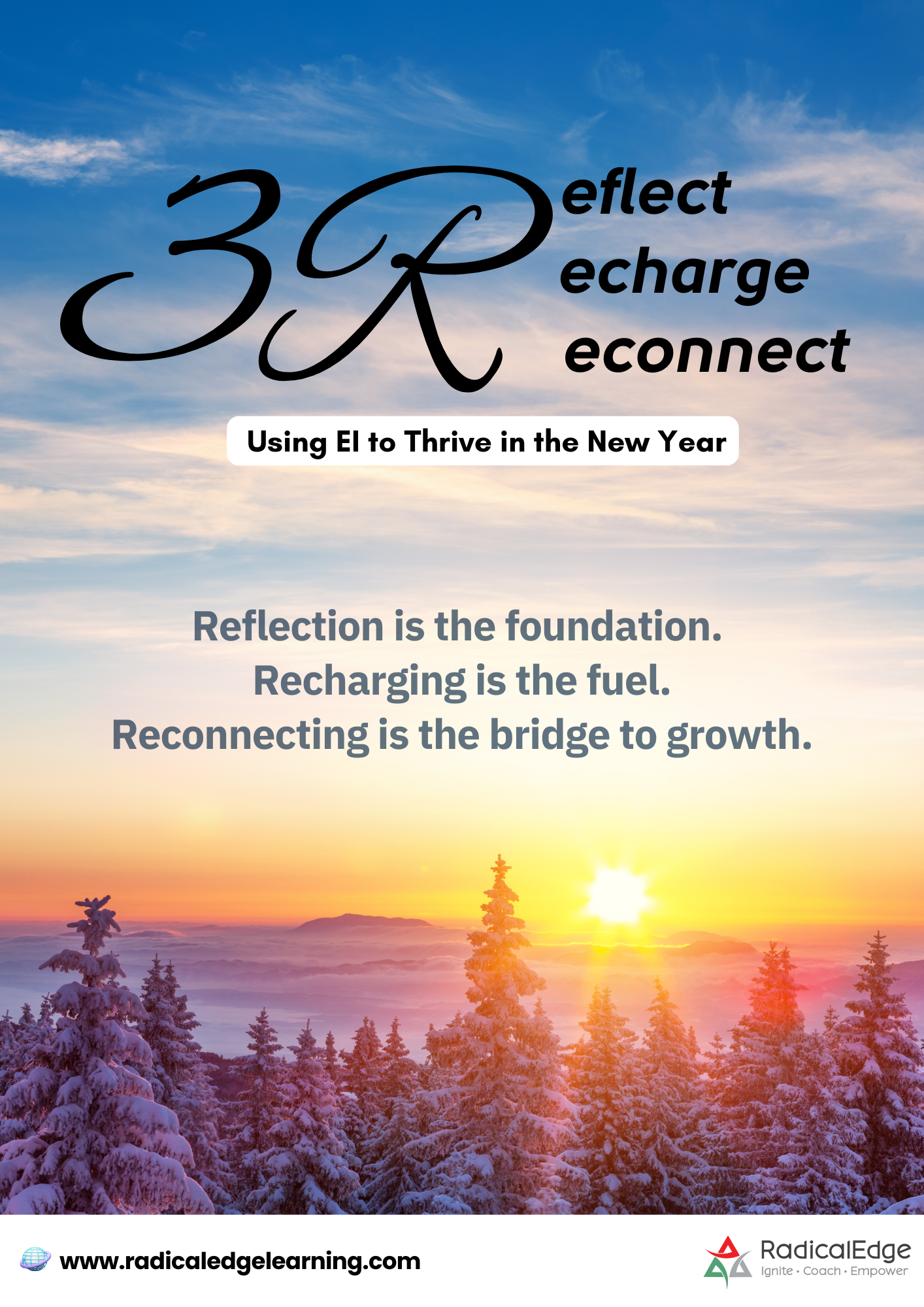 Reflect-Recharge-Reconnect